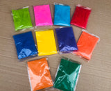 Holi Powder Colour Run Festival Throwing Powder Paint Parties 100 bags x 50g