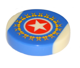 Single Carrom Striker - Weighted, smooth, professional quality 15g Championship Polo Striker
