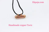 100% Copper Taveez Locket Handmade - Taweez / Taviz Locket copper Protection Wear Around Neck New With Black Thread