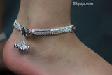 Stunning Kids Ankle Chain Anklet Bell Indian Payal Bollywood Foot Bracelet Kids payal bell Anklets Single OR Pair