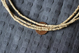 Tulsi Beads necklace - double round Tulsi necklaces- Handmade Tulsi Beads Necklace - Tulsi kanthi mala - beads tulsi Mala - Krishna Mala