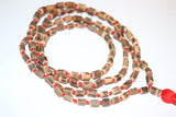 Tulsi Holy Basil Prayer Beads Hand Knotted Mala Necklace - Energized Karma Nirvana Meditation 108 Beads For Inspiring  Chakra Kundalini