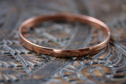 copper bracelet- Hindu meditation yoga copper handmade bracelet- Handmade Pure Copper bracelet Kada