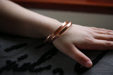 copper toddler kids bracelet - Baby Bangle Bracelet, Toddler Bangle Bracelet - Handmade Copper Toddler Bangle Bracelet