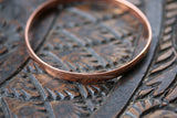 copper bracelet- Hindu meditation yoga copper handmade bracelet- Handmade Pure Copper bracelet Kada