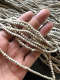 Tulsi loose beads size 4mm - Ekpuja handmade tulsi beads 4mm (240 beads in one stand)