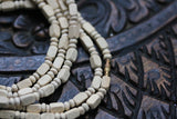Double/Triple round long tulsi basil holy krishna necklace - handmade 3-4mm tusli seeds necklace - Hare krishna tulsi necklace