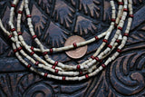 Tulsi Beads necklace - double round Tulsi necklaces- Handmade Tulsi Beads Necklace - Tulsi kanthi mala - beads tulsi Mala - Krishna Mala