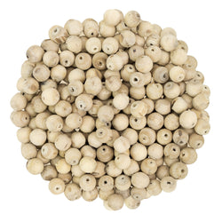 200 Loose Tulsi Round shape Beads/ 200 Tulsi beads/ Hindu Tulsi Holy Basil beads/ 200 Tulsi 8mm Beads