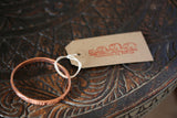 Jai Mata Di copper bracelet- Hindu meditation yoga copper handmade bracelet- Jai Mata Di Pure Copper adjustable bracelet Kada