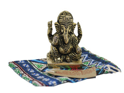 Ganesh ji home decor Diwali gift solid Brass handmade Lord Ganesh statue gift