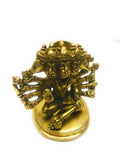 Panchmukhi Hanuman Ji Brass Hanuman lord hanuman hi Brass handmade EkPuja Diwali gift Hindu statue