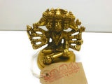 Panchmukhi Hanuman Ji Brass Hanuman lord hanuman hi Brass handmade EkPuja Diwali gift Hindu statue